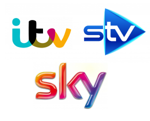 ITV | STV | SKY Logos